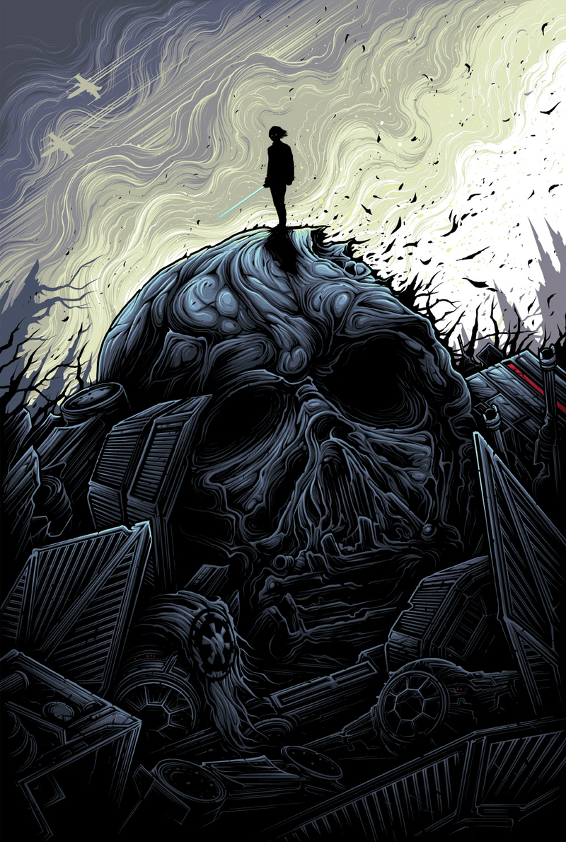 Illustration for article titled These Paintings and Sculptures in the Official Star Wars Art Show Are Insanely Gorgeous